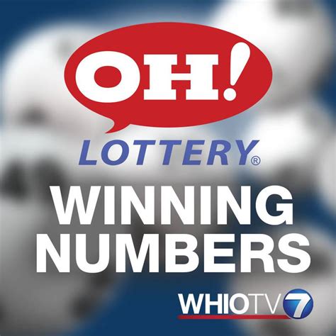 4 days ago Mega Millions. . Winning ohio lottery numbers